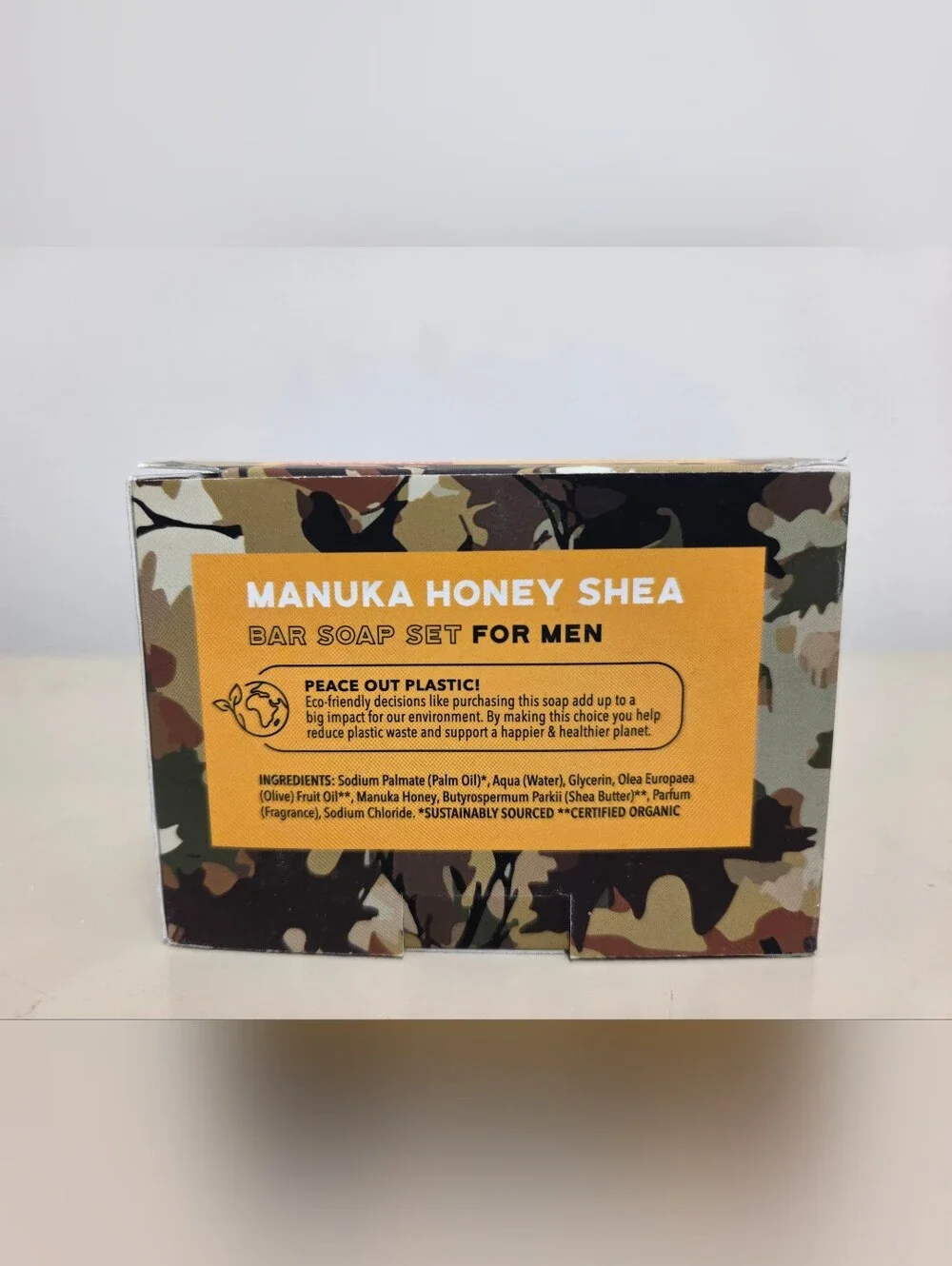 OC Men Pure Manuka Honey Soap | 3-Bar Luxury Set | 5 oz Each